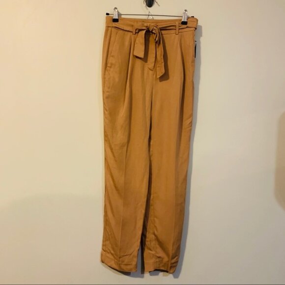 NWT RW&Co high waisted trousers with front tie - Picture 1 of 3